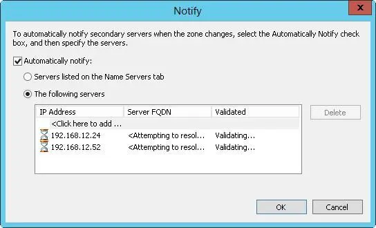 FIGURE 910In the Notify dialog box notify all secondaries listed on the Name - фото 152