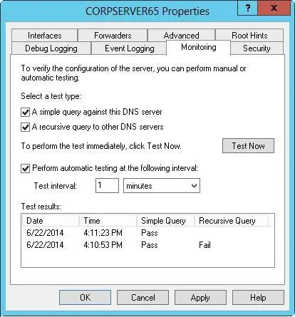 FIGURE 912Configure a DNS server for manual or automatic monitoring on the - фото 155