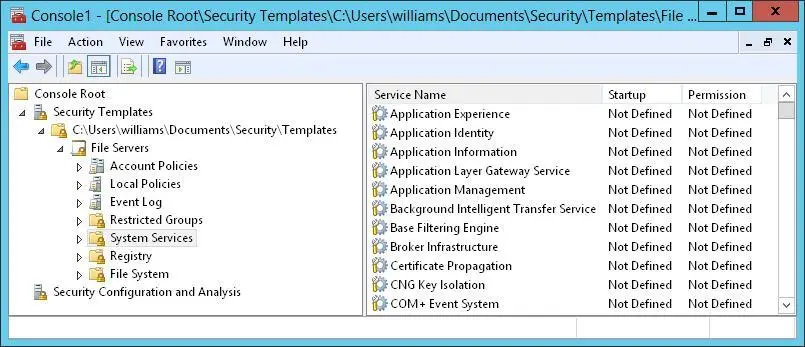 FIGURE 51View and create security templates with the Security Templates - фото 81