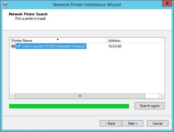 FIGURE 103Printers located by the wizard are listed by name and IP address - фото 162