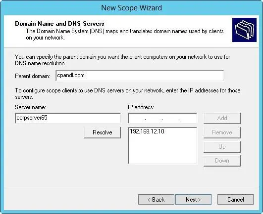 FIGURE 87Use the Domain Name And DNS Servers page to configure default DNS - фото 129