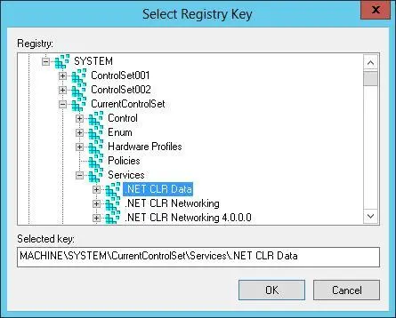 FIGURE 57Select the registry path or value to secure 2In the Select - фото 87