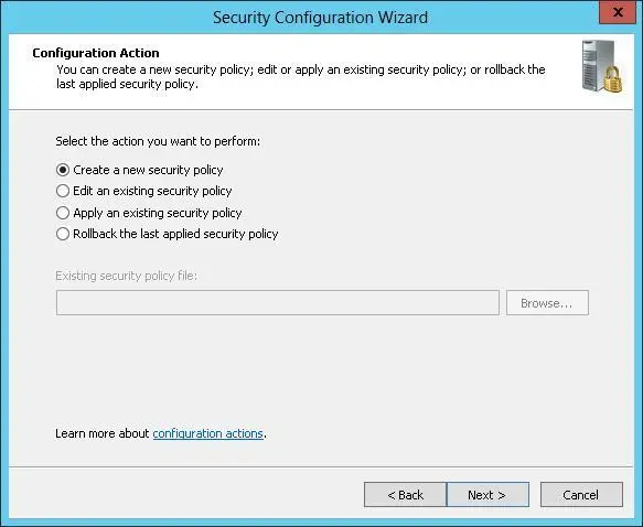FIGURE 511Review the actions you can perform 3On the Select Server page - фото 92