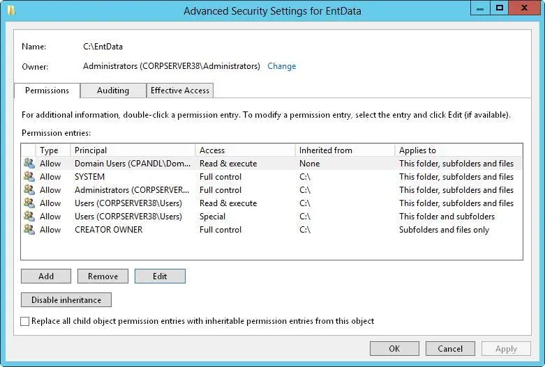 FIGURE 42Configure special permissions on files and folders 3If a user or - фото 68