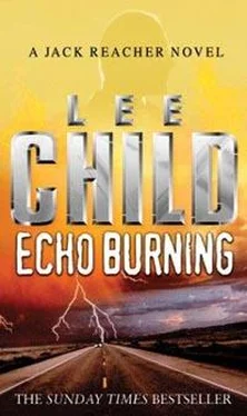 Lee Child Echo Burning обложка книги