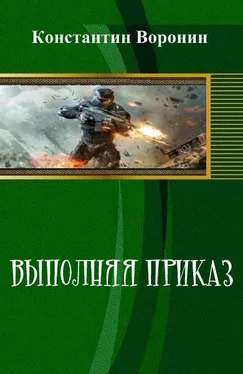 Константин Воронин Выполняя приказ обложка книги