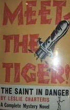 Leslie Charteris The Saint Meets the Tiger обложка книги