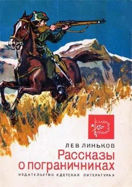 Лев Линьков Рассказы о пограничниках обложка книги