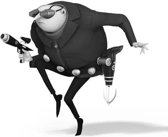 Chapter Four Gru descends the escalator at the mall with three of his - фото 17