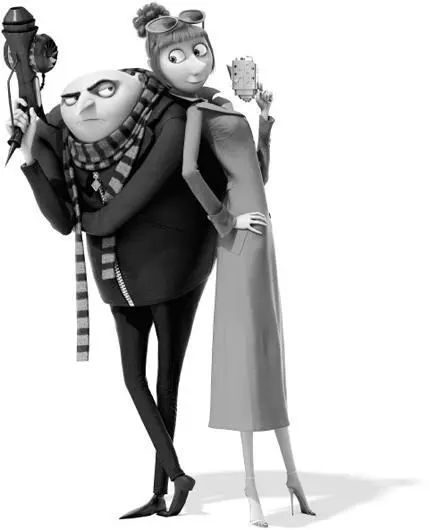 Epilogue Six months later up on a hillside four Minions dressed in - фото 65