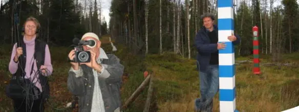 Оля Конская Нугзар Нозадзе и Андрей Некрасов 2005 г Я быстро пролез под - фото 23