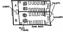 There are four of these buildings next to the main jail three mens buildings - фото 2