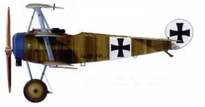 Фоккер Dr 1 44117 лейтенанта Генриха Бонгарца Jasta 36 Эрчин март 1918 г - фото 159