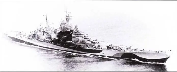 Миссури в причудливом камуфляже Ms 3222D разработанным для Атлантики - фото 89