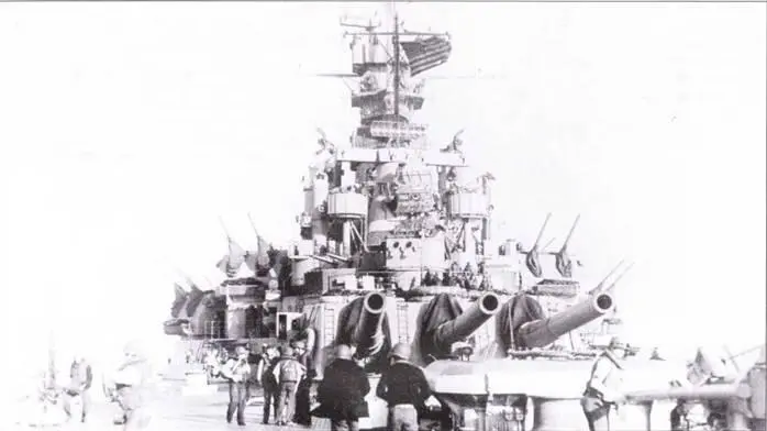 Линкор Массачусетс 8 ноября 1942 г поддерживал действия союзников в Северной - фото 9