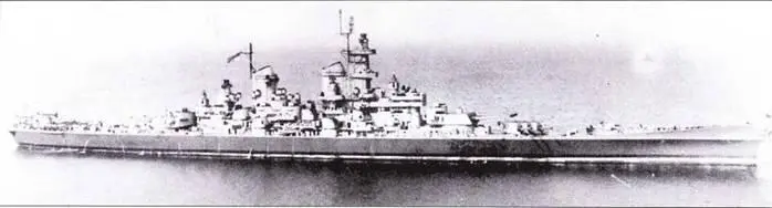 Висконсин апрель 1944 г Линкор окрашен по схеме Ms 22 в которой он вошел - фото 90