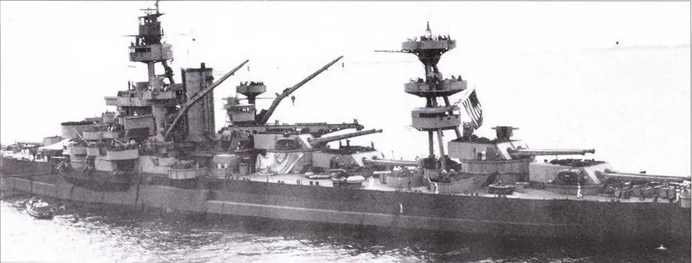 А 1 июля 1943 г Арканзас перечес еще одну модернизацию в ходе которой - фото 33