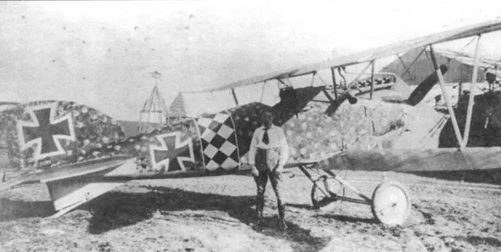 Альбатрос D 209016 Якобсена снимок начала лета 1917 г Фюзеляж самолета - фото 110
