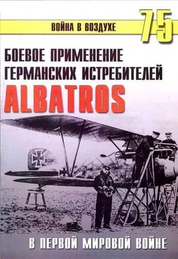 С. Иванов Боевое применение Германских истребителей Albatros в Первой Мировой войне обложка книги