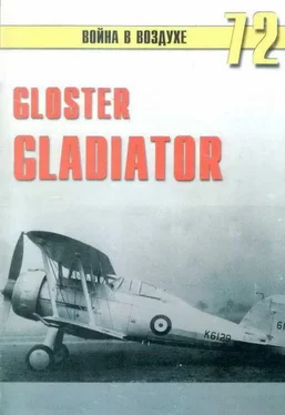 С. Иванов Gloster Gladiator обложка книги