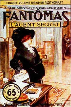 Pierre Souvestre L'agent secret обложка книги