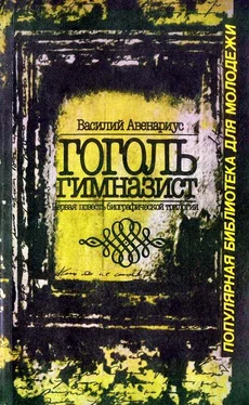 Василий Авенариус Гоголь-гимназист обложка книги