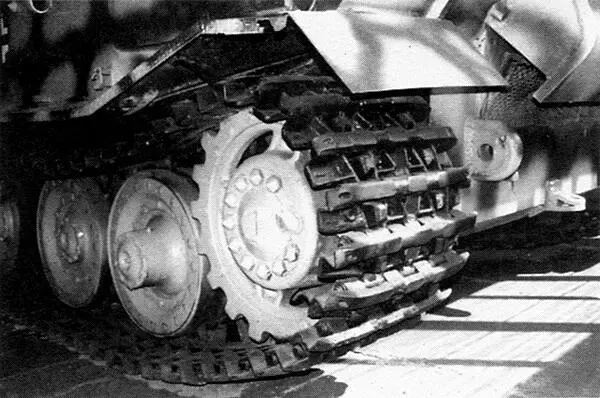 Ведущее колесо САУ Фердинанд Лобовые 100мм листы корпуса танка Tiger Р - фото 153