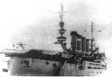 Посадка Эли на броненосный крейсер Пенсильвания Опыты с гидросамолетами на - фото 47