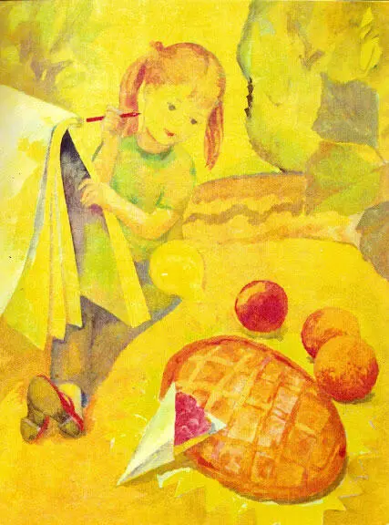 И Зоя засмеялась А засмеявшись не заметила как груша упала из вазы на стол - фото 14