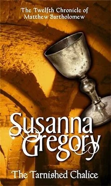 Susanna GREGORY The Tarnished Chalice обложка книги