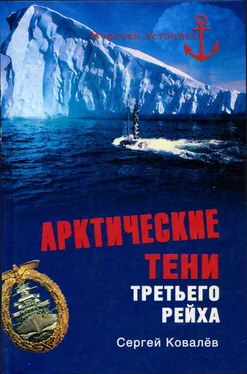 Сергей Ковалев Арктические тени Третьего рейха обложка книги