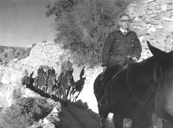 Космонавтковбой поездка в Большой Каньон США штат Аризона 1969 г Визит - фото 17