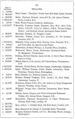 Sigmund Rosenblums entry in the Institute of Chemistrys Register of Fellows - фото 3