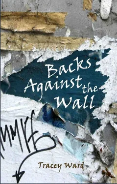 Tracey Ward Backs Against the Wall обложка книги