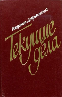 Владимир Добровольский Текущие дела обложка книги