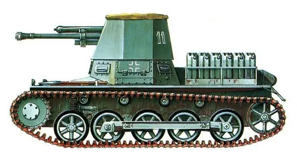 Panzerjäger I 605й противотанковый дивизион PzJagAbt605 Северная - фото 87