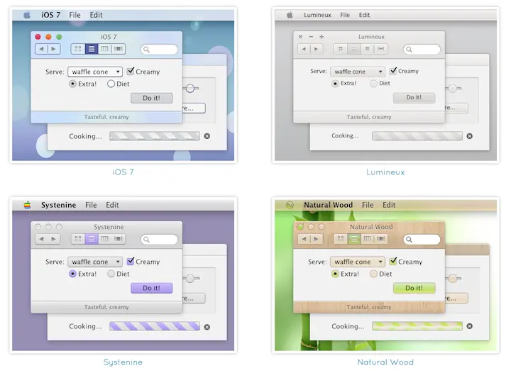 Flavours поддерживает операционные системы начиная с версии OS X Lion 1073 и - фото 96