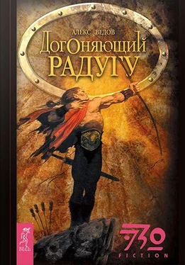 Алекс Ведов Догоняющий радугу обложка книги