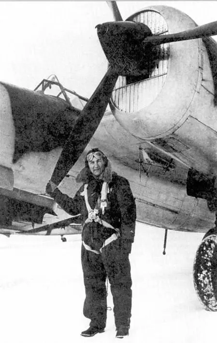 СБ2М100А с номером SВ8 база в Мальме зима 1942 года Финны захватили эту - фото 31