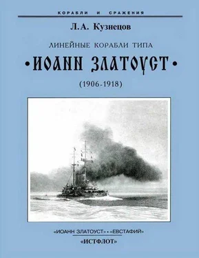 Леонид Кузнецов Линейные корабли типа “Иоанн Златоуст”. 1906-1919 гг. обложка книги