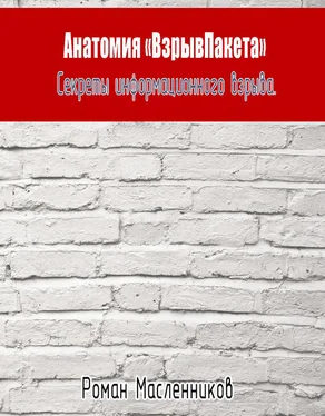 Роман Масленников Анатомия «ВзрывПакета». Секреты информационного взрыва обложка книги