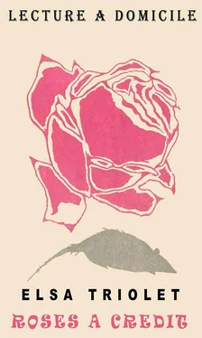 Эльза Триоле Roses à crédit обложка книги