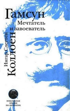 Ингар Коллоен Гамсун. Мечтатель и завоеватель обложка книги