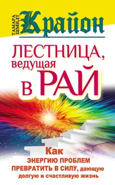 Тамара Шмидт Крайон. Лестница, ведущая в Рай. Как энергию проблем превратить в силу, дающую долгую и счастливую жизнь обложка книги