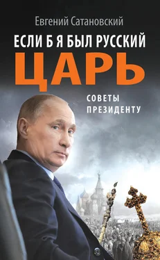 Евгений Сатановский Если б я был русский царь. Советы Президенту обложка книги