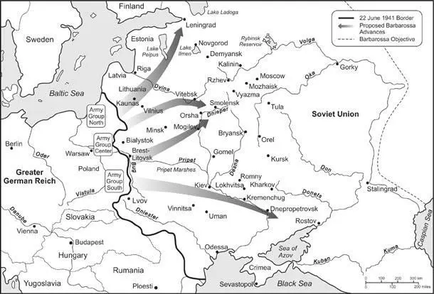 Operation Barbarossa Operation Blau Stalingrad September 1942February 1943 - фото 1