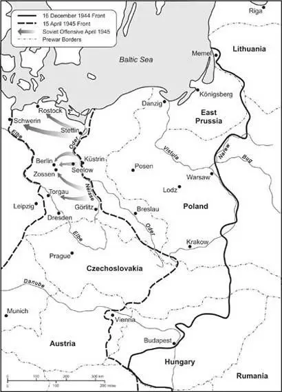 VistulaOderBerlin Operations 1945 Generalplan Ost Abbreviations and - фото 6