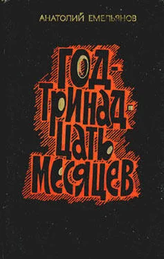 Анатолий Емельянов Год - тринадцать месяцев (сборник) обложка книги