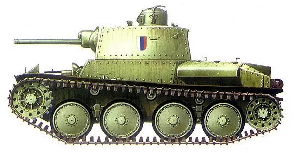 LT vz40 Быстрая группа словацкого армейского корпуса Украина 1941 г - фото 74
