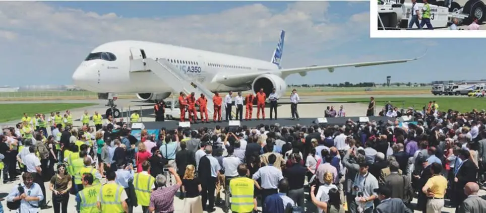Торжественная церемония после первого полета A350XWB Силовая установка - фото 22